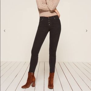 Reformation Gainsbourg Button Fly Jean